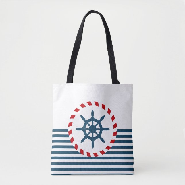 Tote Bag Nautical design (Devant)
