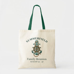 Tote Bag Nautical Family Reunion Boating Anchor Custom