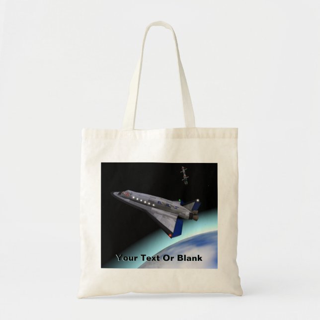 Tote Bag Navette spatiale El Al Maslool (Devant)