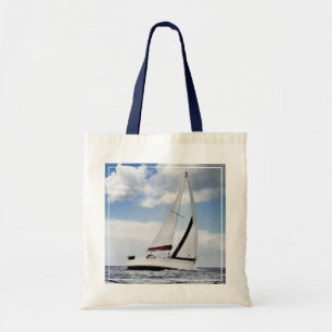Tote Bag Navigation de yacht en mer ouverte