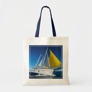Tote Bag Navigation d'océan dans un yacht
