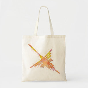 Tote Bag Nazca Lines Hummingbird Aquarelle Imprimer