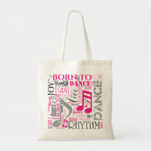 Tote Bag Né à Dance Pink ID277