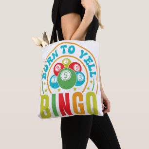 Tote Bag Né À Yell Bingo