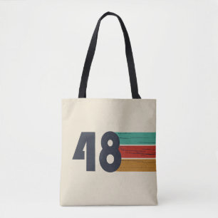 Tote Bag Né en 1948 anniversaire vintage