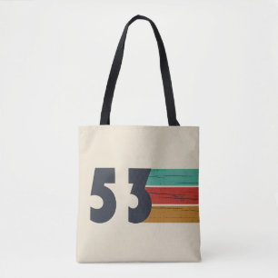 Tote Bag né en 1953 anniversaire vintage