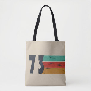 Tote Bag Né en 1973 cadeau d'anniversaire vintage