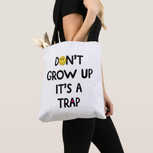 Tote Bag Ne grandissez pas, c'est un piège ! Mug
