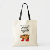 Ne jamais combattre avec des cochons