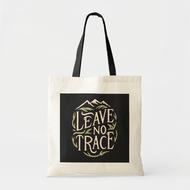 Tote Bag Ne laisser aucune trace (Devant)