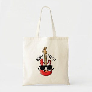 Tote Bag Ne le redoutez pas jeu de guitare amusant