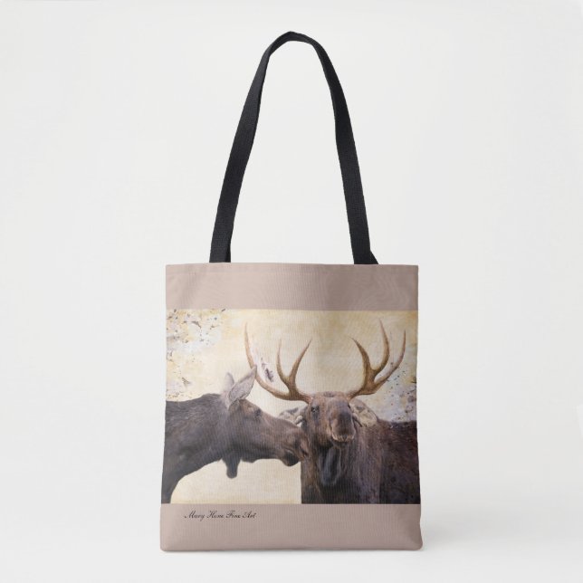 Tote Bag Ne m'embrasse pas  (Devant)