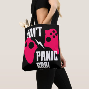Tote Bag Ne paniquez pas les jeux de sons