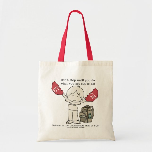 Tote Bag Ne pas s'arrêter (Devant)