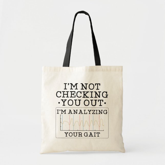 Tote Bag Ne Pas Vous Vérifier Le Gag Physiothérapeute (Devant)