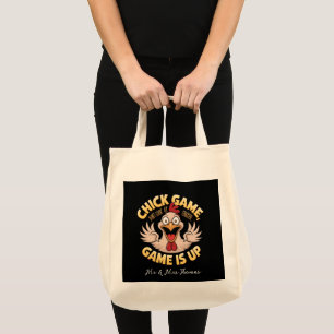 Tote Bag Ne regardez pas le jeu de poule le plus drôle