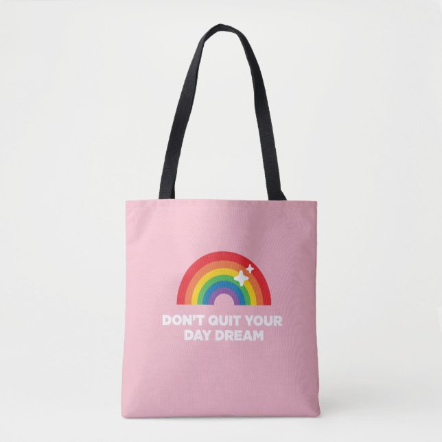 Tote Bag Ne stoppez pas votre rêve Fourre-tout de jour (Devant)