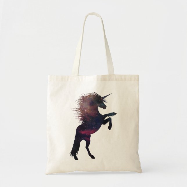 Tote Bag Nebula magique de l'espace Unicorne (Devant)