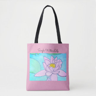 Tote Bag Nénuphar unique