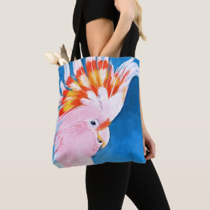 Tote Bag Neon Mohawk - Cockatoo rose