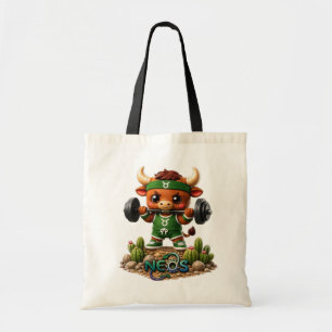 Tote Bag Neos Zodiac Kawaii Taureau