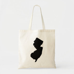 Tote Bag New Jersey en noir et blanc