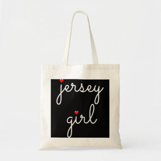 Tote Bag New Jersey Girl on the Shore Garden State Beach