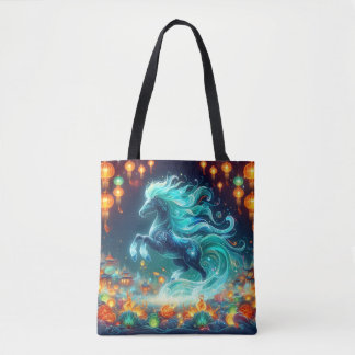 Tote Bag New Years Horse