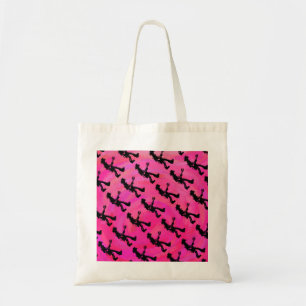Tote Bag New York Boogie Nights Guitare Hot Pink