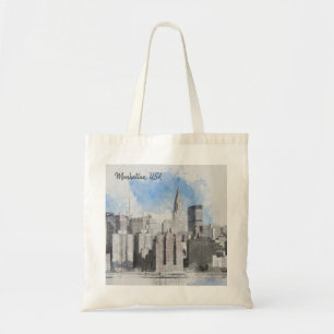 Tote Bag New York City Manhattan Skyline