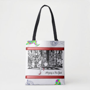 tote bag new york style shopping