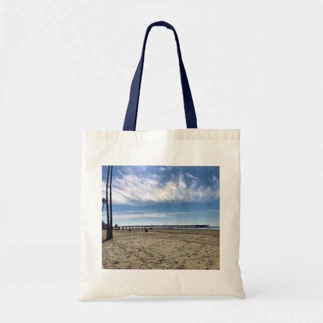 Tote Bag Newport Pier, Newport Beach, Californie (Devant)