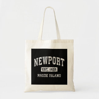 Tote Bag Newport Rhode Island RI Vintage Sports établis