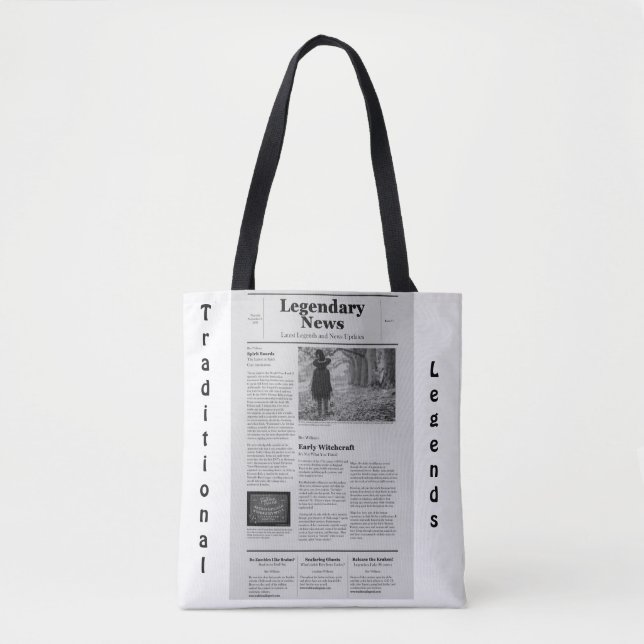 Tote Bag Newspaper Tote (Devant)
