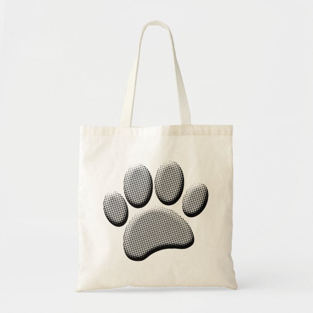 Tote Bag Newsprint Halftone (Devant)
