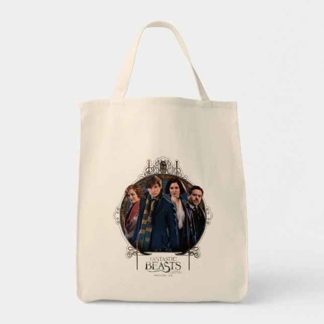 Tote Bag NEWT SCAMANDER™ et entreprise Art Nouveau Frame (Devant)