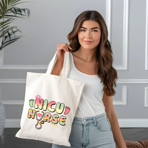Tote Bag Nicu Nurse Cadeaux Équipage Soins néonatals intens