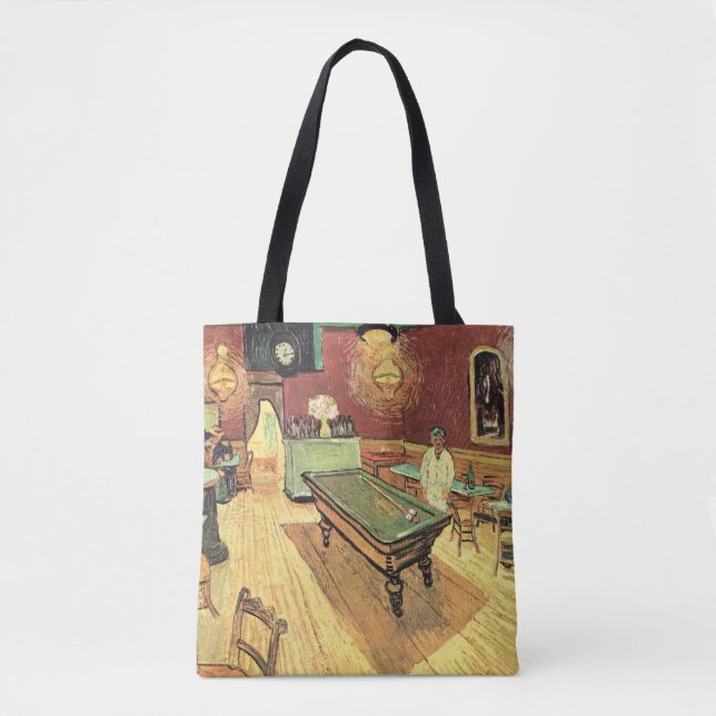 Tote Bag Night Cafe, Place Lamartine par Vincent van Gogh (Devant)