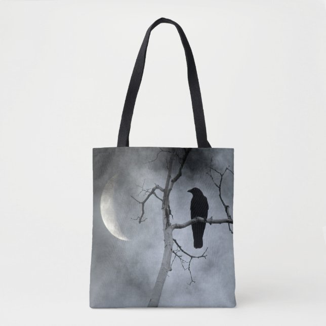 Tote Bag Night Crow (Devant)