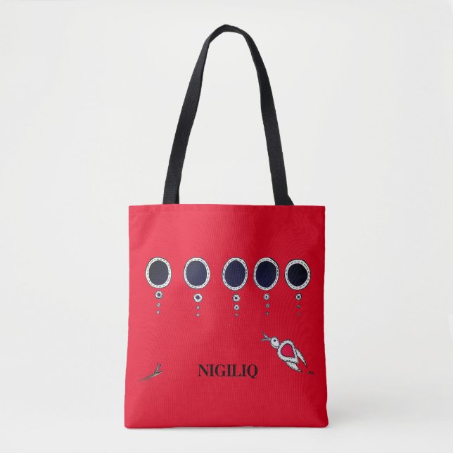 Tote Bag Nigiliq volant à l'ouest (Devant)