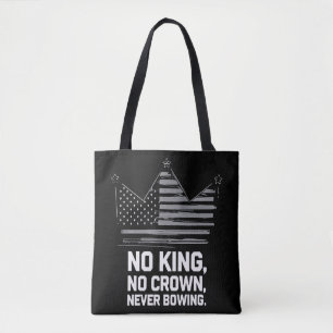 Tote Bag No Kings In America Save Democracy I dissident Ant