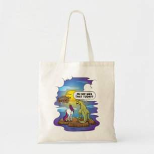 Tote Bag Noahs Ark Christian Pun Bible La Dernière Unicorn 
