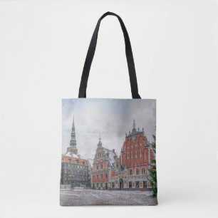 Tote Bag Noël à Riga Lettonie