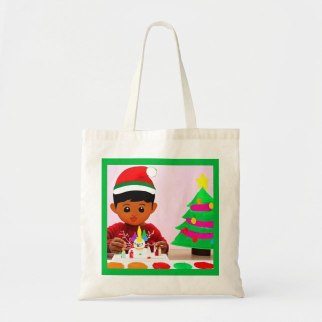 Tote Bag Noël Anniversaire 4 (Devant)