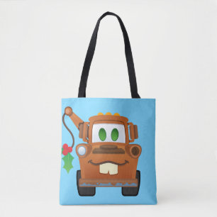 Tote Bag Noël aux voitures Camion Mat Tow