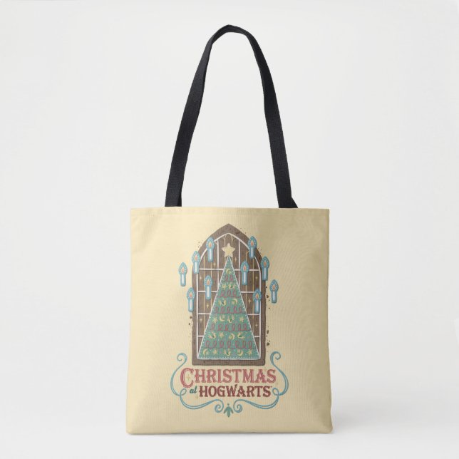 Tote Bag Noël chez HOGWARTS™ - Graphique de cookies (Devant)