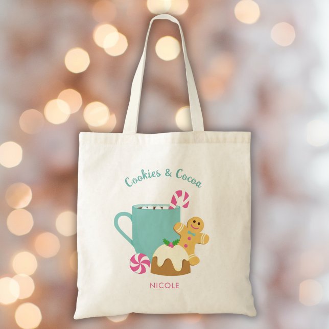 TOTE BAG NOËL CUITS ET CACAO (Créateur téléchargé)