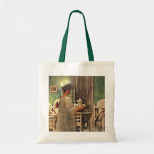 Tote Bag Noël de jour de Carl Larsson St Lucia en Suède
