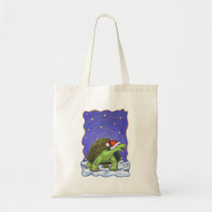 Tote Bag Noël de la tortue nocturne étoilée