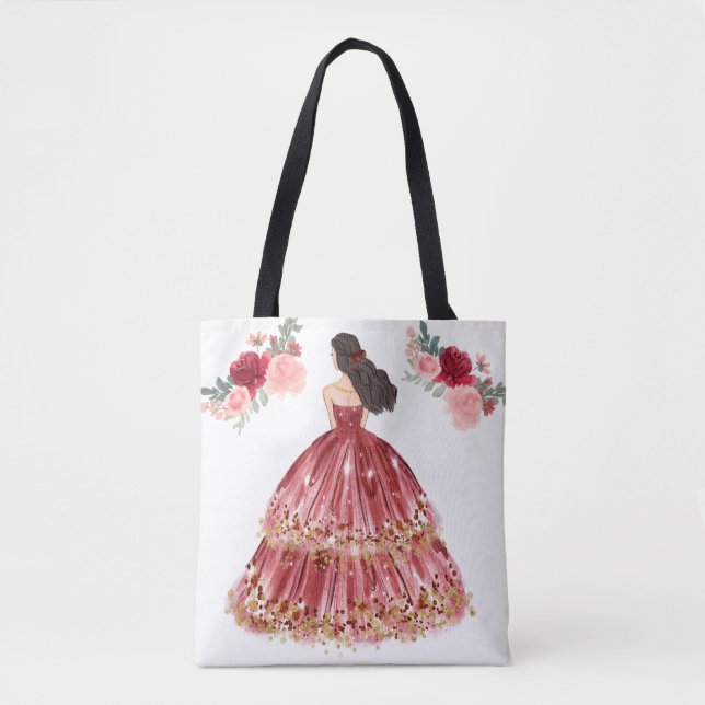 Tote Bag Noël de Sapphire Fourre-tout (Devant)